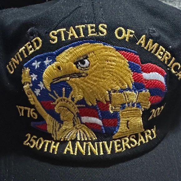 USA 250th Anniversary Patriotic Cap - Picture 5 of 6